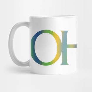 ohsu tie-dye logo Mug